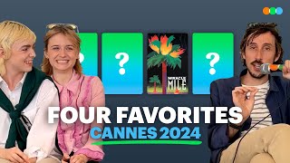 Four Favorites with Elsie Fisher Matilda Fleming and Tyler Taormina at Cannes 2024