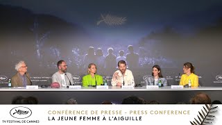 THE GIRL WITH THE NEEDLE  Press Conference  English  Cannes 2024