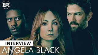 Angela Black  Joanne Froggatt  Michiel Huisman  Samuel Adewunmi on the shows mystery  ambiguity