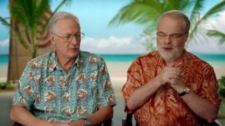 Moana Directors Ron Clements  John Musker Behind the Scenes Movie Interview  ScreenSlam