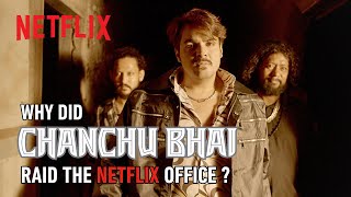 Ashish Chanchlani Raids the Netflix Office  Guns  Gulaabs  Netflix India