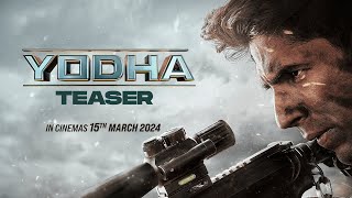 YODHA  OFFICIAL TEASER  Sidharth Malhotra  Raashii Khanna  Disha Patani  Sagar  Pushkar