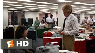 All the Presidents Men 29 Movie CLIP  Youre Both on the Story 1976 HD