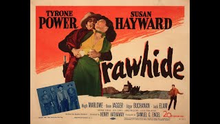 Tyrone Power in Rawhide 1951 The inspiration for Quentin Tarantinos The Hateful Eight 2015