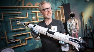 Adam Savage Builds the LEGO NASA Apollo Saturn V