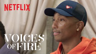 Pharrell is Blown Away By A Remarkable Rendition of At Last  Voices of Fire  Netflix