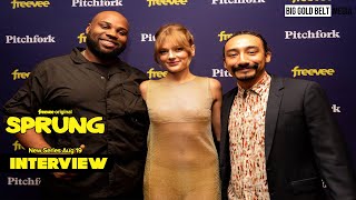 Sprung Interview  Cast James Early Clare Gillies  Phillip Garcia  Amazon Freevee