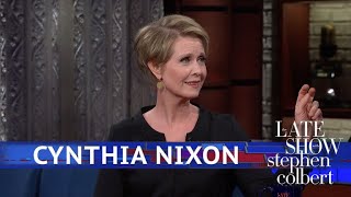 Cynthia Nixon Isnt Just Running To Make A Point