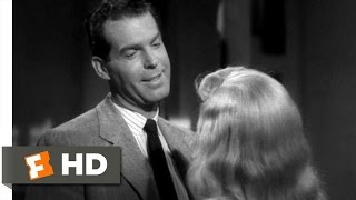How Fast Was I Going Officer  Double Indemnity 29 Movie CLIP 1944 HD