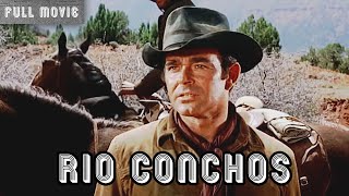 Rio Conchos  English Full Movie  Western Action Drama