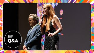 MEMORY at TIFF 2023  QA with Jessica Chastain and Peter Sarsgaard