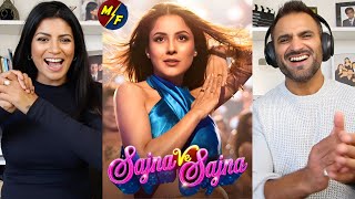 SAJNA VE SAJNA  Rajkummar Rao Shehnaaz Gill  Vicky Vidya Ka Woh Wala Video REACTION