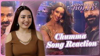 CHUMMA Song Reaction  Vicky Vidya Ka Woh Wala Video  Rajkummar R Triptii D Pawan Singh