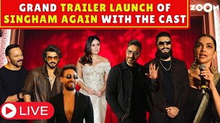 Singham Again trailer launch LIVE Ranveer Singh  Ajay Devgn  Kareena Kapoor  Tiger Shroff Arjun