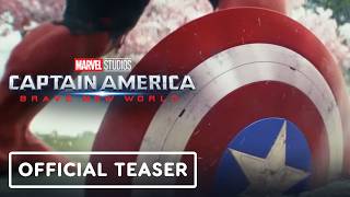 Captain America Brave New World  Official Teaser Trailer 2025 Anthony Mackie Giancarlo Esposito