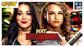 WWE NXT Battleground 2024 Review  upNXT