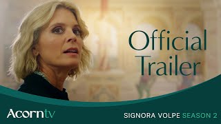 Signora Volpe  Season 2 Official Trailer  Acorn TV