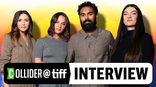 The Assessments Elizabeth Olsen Alicia Vikander Himesh Patel and Fleur Fortune Interview TIFF