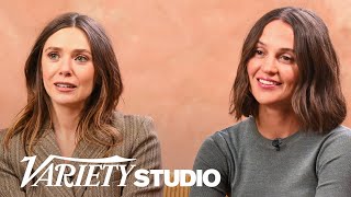 Elizabeth Olsen  Alicia Vikander on the SciFi Fertility Story in The Assessment