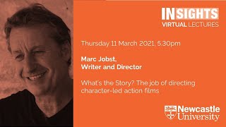 Whats the story The job of directing characterled action films by Marc Jobst