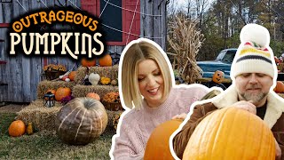 Damaris Phillips and Duff Goldman Try to Carve Pumpkins  Outrageous Pumpkins  Food Network