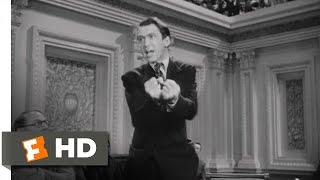 I Will Not Yield  Mr Smith Goes to Washington 78 Movie CLIP 1939 HD