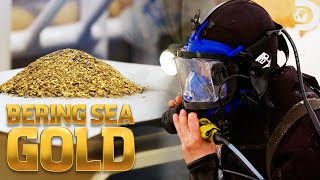 Chris Biggest Gold Haul of the Season  Bering Sea Gold  Discovery