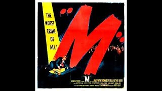 Joseph Loseys M 1951  feat Raymond Burr a remake of Fritz Langs classic