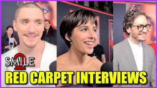 Smile 2 Interviews Kyle Gallner Naomi Scott Parker Finn  More At The Red Carpet Premiere