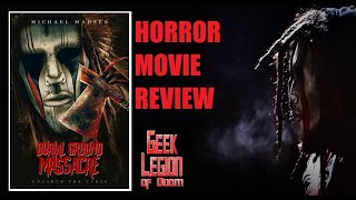 BURIAL GROUND MASSACRE  2021 Chelsea Vale  aka JUNGLE ROOM Slasher Horror Movie Review