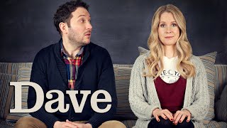 Jon Richardson and Wife Lucy Beaumont in Meet the Richardsons  Starts 27th Feb 10pm on Dave