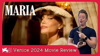 Maria  Movie Review  Venice Film Festival 2024  Is Angelina Jolie Our Best Actress Frontrunner