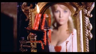 Blood and Roses 1960 by Roger Vadim Clip Carmilla looks at herself in the mirror and sees BLOOD