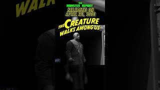 The Creature Walks Among Us released April 26 1956 creaturefeature gillman universalmonsters