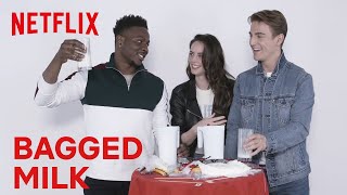 Bagged Milk with the Spinning Out Cast  Netflix