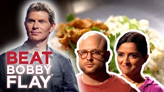 Beat Bobby Flay Chicken Curry Challenge  Full Episode Recap  S2 E12  Food Network