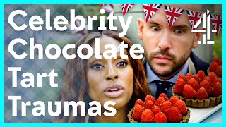 The Great Celebrity Bake Off for SU2C  Celebrity chocolate tart traumas