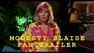 Modesty Blaise 1966 FAN MADE RETRO TRAILER