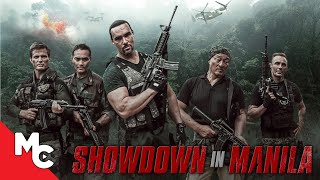 Showdown In Manila  Full Movie  Action Crime Adventure  Casper Van Dien