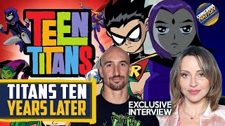 Robin  Raven On Teen Titans 10 Year Anniversary Tara Strong Scott Menville Interview