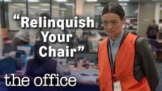 Lizzie Removes All Chairs To Increase Workplace Productivity  The Office