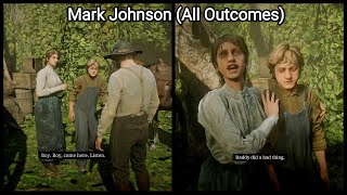 The Saddest Bounty Hunting Mission In RDR2 Mark Johnson All Outcomes  Red Dead Redemption 2