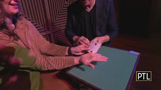 Card trickery with magician Steve Valentine