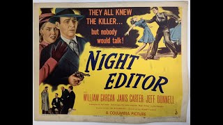 Night Editor 1946 Film Noir  Full Movie  Dir Henry Levin