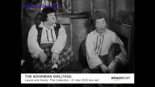 Laurel and Hardy in The Bohemian Girl 1936