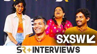 A Nice Indian Boy Team Talks RealLife RomComs Jonathan Groff And Deadpool  Wolverine SXSW