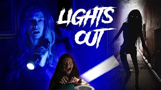 Lights Out in 7 Minutes 2016 Horror Movie Recap  Movies in Minutes  Keep the Lights On to Live