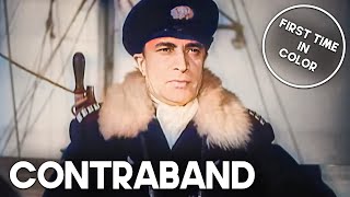 Contraband  COLORIZED  Full Classic Movie