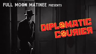 DIPLOMATIC COURIER 1952  Tyrone Power Patricia Neal  NO ADS  Film Noir  Spy Thriller