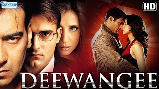 Deewangee HD  Ajay Devgan  Urmila Matondkar  Akshay Khanna  Hindi Movie  With Eng Subtitles